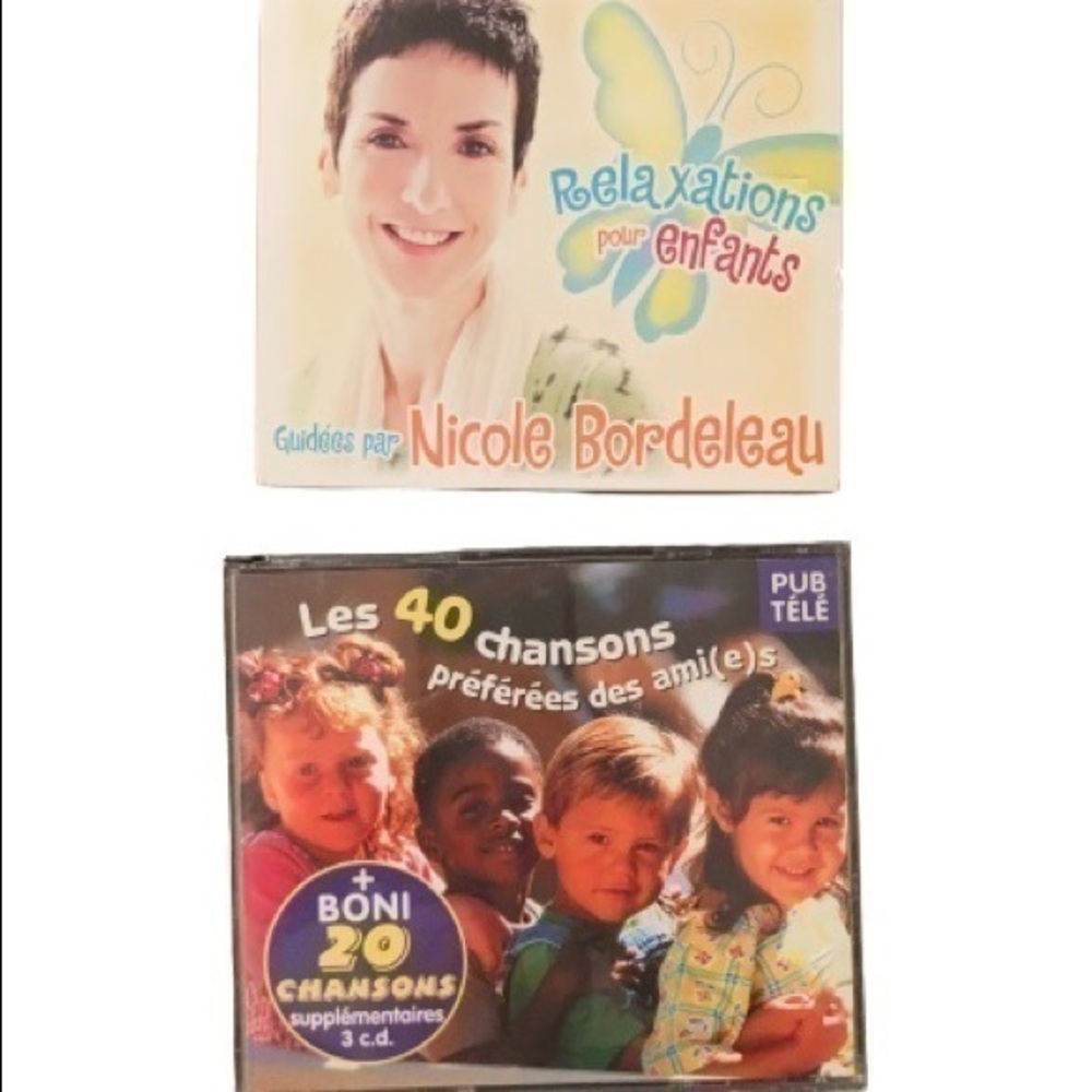 3/25$ 2 CD pour Enfants, musique et relaxation